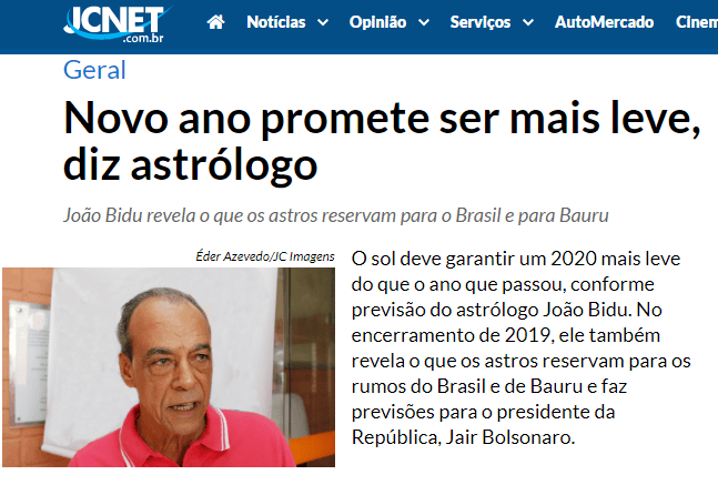 2020 será um ano LEVE – disse um dos melhores astrólogos do BRASIL – E vocÊ continua acreditando em astrologia?