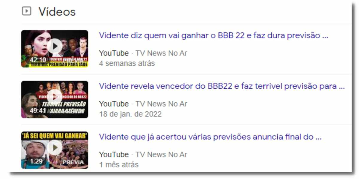 Vidente e sensitiva pode mesmo dizer o resultado do BBB? Entenda um pouco mais sobre isso